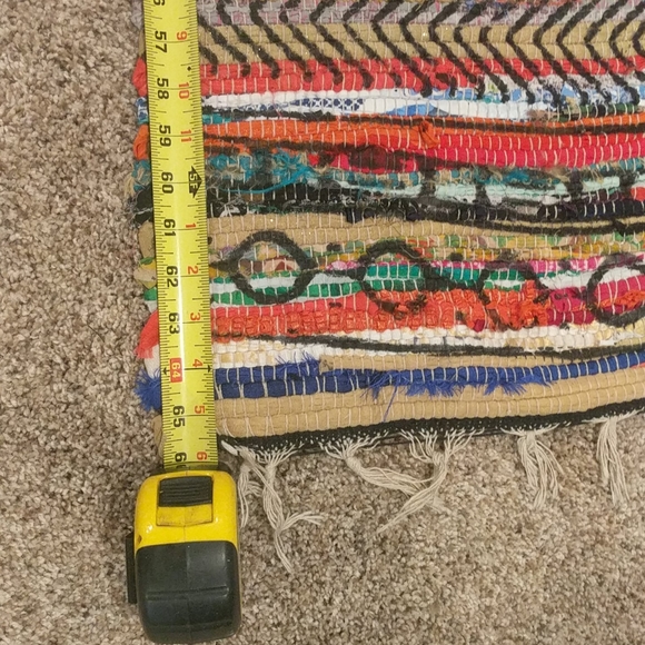 🌺SOLD🌺Multicolor Tribal Rugs - Picture 5 of 6